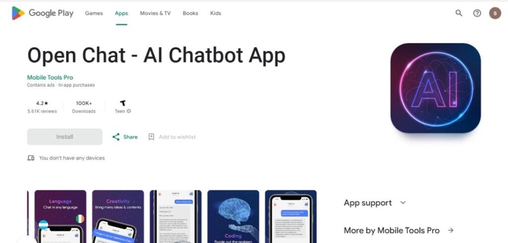 chat gpt apps for android
